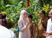 Ketua TP-PKK Kabupaten Solok Survei Lokasi Persiapan Lomba Kader Posyandu Berprestasi Tingkat Provinsi di Nagari Koto Sani