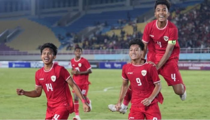 Timnas U16 Indonesia Unggul 3-0 atas Filipina di Piala AFF 2024