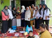 Nagari Koto Baru di Kabupaten Solok Rutin Berikan PMT Ke Sejumlah Posyandu
