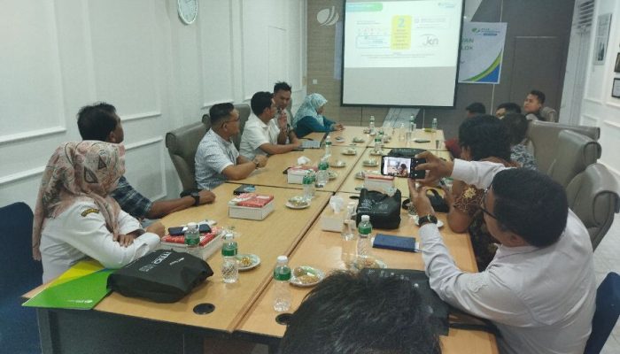 BPJS Ketenagakerjaan Cabang Solok Gandeng Wartawan dan Diskominfo Sosialisasikan Program ke Masyarakat