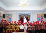 Bupati Solok Lepas Kontingen untuk Jambore Kader PKK Tingkat Provinsi Sumatera Barat 2024