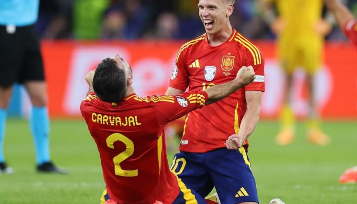 Spanyol Ungguli Inggris 2-1 di Final Euro 2024, Gelar Keempat untuk La Roja
