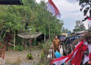 Sambut HUT RI ke-79, Kesbangpol Kabupaten Solok Terus Berjibaku Pasang Seribu Bendera Merah Putih