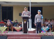 Siap Amankan Pilkada, Polres Solok Laksanakan Apel Gelar Pasukan Operasi Mantap Praja 2024