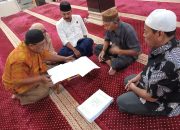 Serah Terima Pengurus Masjid Al Muhajirin Perumnas Batu Kubung di Nagari Koto Baru Kecamatan Kubung