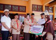 Upacara Hari Pramuka Nasional Ke-63 di Kecamatan Hiliran Gumanti, Semangat Membangun Generasi Emas Kabupaten Solok