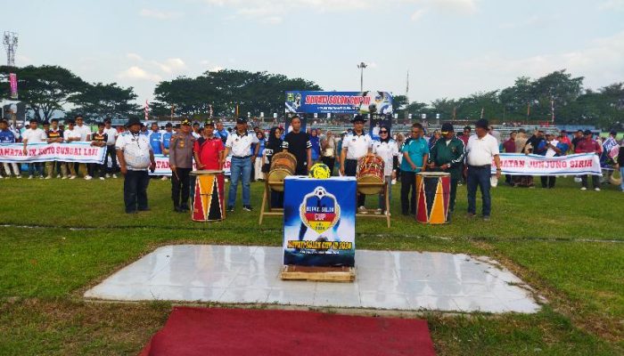 Bupati Solok Cup III Tahun 2024 Resmi Bergulir, Epyardi Asda Berharap Turnamen Ini Terus Berlanjut