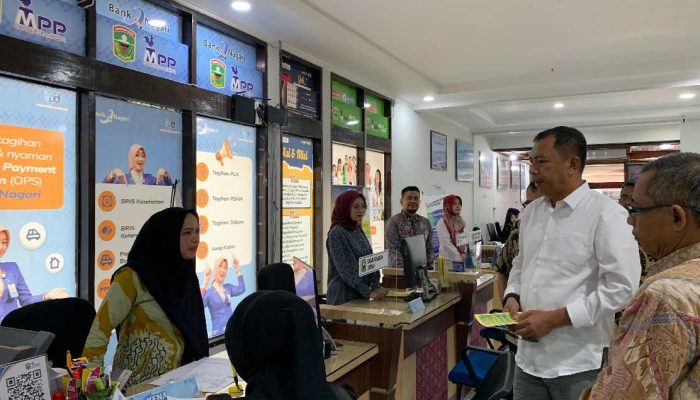 PjS Bupati Solok Kunjungi Perkantoran di Koto Baru, Akbar Ali: Pastikan Mutu Pelayanan