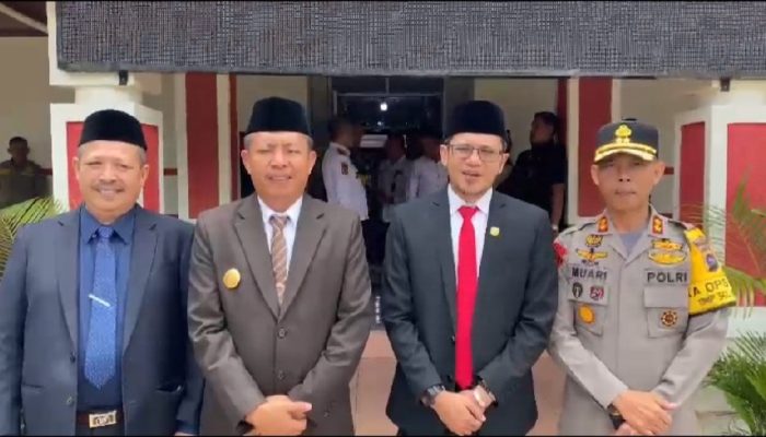 Pimpinan dan Anggota DPRD Kabupaten Solok Apresiasi Atas Peran Aktif Jajaran Polres Solok Tangani Bencana Longsor di Sungai Abu