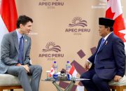 Pertemuan Bilateral Prabowo Subianto dan Justin Trudeau di KTT APEC 2024