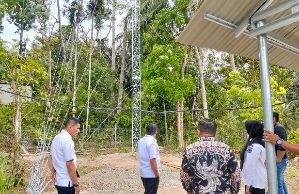 Pembangunan Menara Repeater di Nagari Indudur Rampung, Masyarakat Siap Nikmati Akses Telekomunikasi yang Lebih Baik