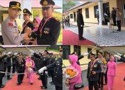 Kapolres Solok Pimpin Upacara Pedang Pora Purna Bakti Tahun 2024