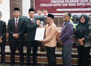 KPU Kabupaten Solok Tetapkan Jon Firman Pandu – H. Candra Sebagai Bupati dan Wakil Bupati Terpilih 2024-2029