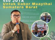 Anggota DPR RI Rico Alviano Salurkan Bantuan 450 Juta untuk Cabor Muaythai Sumbar