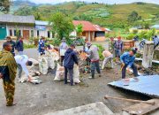 Gotong Royong Memulai Kegiatan Administrasi Pemerintahan Nagari Sungai Nanam Barat