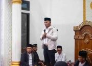 Bupati Solok Jon Firman Pandu Pimpin Tim Safari Ramadhan ke Mesjid Taqwa Taratak Baru
