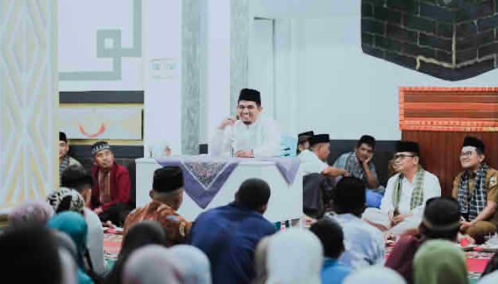 Wakil Bupati Solok Sambangi Masjid Nurul Ikhsan Limau Lunggo dalam Rangkaian Safari Ramadhan