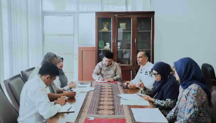 Wabup Solok Bahas Peningkatan Infrastruktur Pemukiman dengan Balai Prasarana Pemukiman Wilayah Sumbar