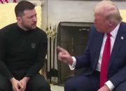 Pertemuan Oval Office Memanas: Trump dan Zelenskyy Bersitegang, Kesepakatan Mineral Gagal
