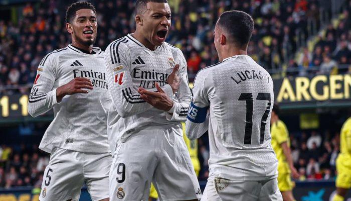 Real Madrid Tundukkan Villarreal, Mbappé Cetak Dua Gol, Ancelotti Kritik Jadwal Padat