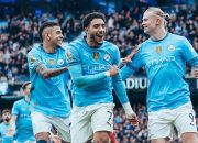 Manchester City Tertahan  oleh Brighton, Haaland Pecahkan Rekor, Guardiola Waspadai ‘Sembilan Final