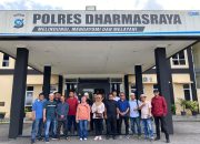 Wartawan Serbu Polres Dharmasraya, Tuntut Pemilik Akun TikTok AN Diproses Hukum
