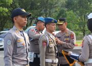AKBP Muari Pimpin Apel Gelar Pasukan Operasi Ketupat Singgalang 2025 Polres Solok