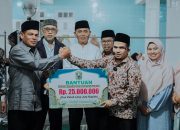 Wakil Bupati Solok Kembali Pimpin Tim Safari Ramadhan (TSR) ke Masjid Nurul U’Budiyah Linjau Koto Tinggi Nagari Koto Gaek
