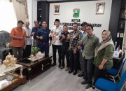 Ketua DPRD Kabupaten Solok Ivoni Munir Audiensi dengan Awak Media