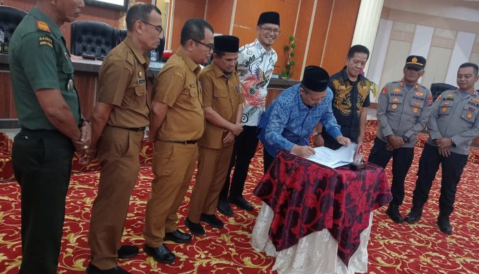 DPRD Kabupaten Solok Gelar Dua Rapat Paripurna Sekaligus di Gedung Baru Arosuka