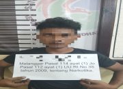 Gerak Cepat Satresnarkoba Polres Dharmasraya, Pria Sitiung Ketahuan Simpan Sabu dan Alat Hisap Lengkap