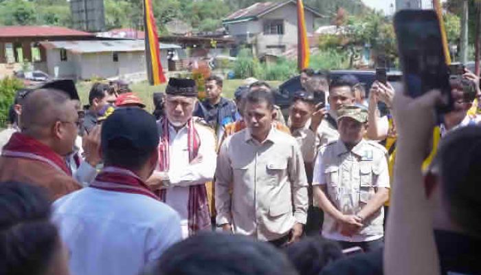 Menteri Pekerjaan Umum Dody Hanggodo Kunjungi Lokasi Pembangunan Sekolah Rakyat di Solok Sumbar