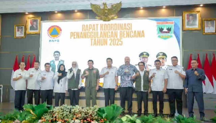 Bupati Solok Ikuti Rapat Koordinasi Penanggulangan Bencana Tahun 2025
