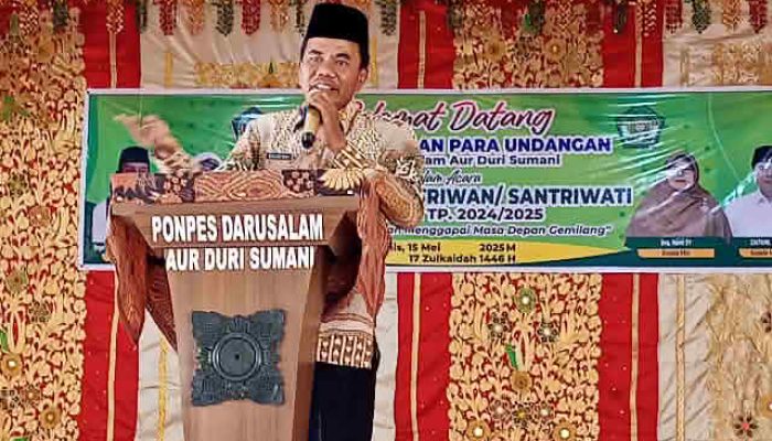 Alumni Ponpes Darussalam Aur Duri Banyak Berkiprah untuk Masyarakat