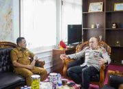 Wakil Bupati Solok H. Candra, Bersilaturahmi dengan Kapolres Solok, Bahas Kolaborasi Pemda dan Forkopimda