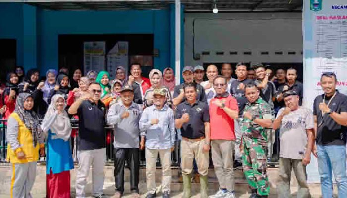 Wakil Bupati Solok H. Candra, Tinjau Lokasi Goro Bersama di Nagari Gauang, Kecamatan Kubung