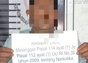 Satres Narkoba Polres Dharmasraya Tangkap Pengedar Sabu, Sita 38 Paket di “Segitiga Emas”