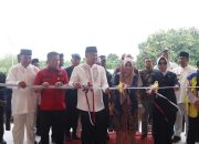 Peresmian Pasar Rakyat Modern Sungai Rumbai, Ketua DPRD Kabupaten Dharmasraya Hadir Serta Berikan Apresiasi