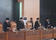 DPRD Kabupaten Dharmasraya Gelar Paripurna Pengumuman Pengusulan Penetapan Pasangan Calon Bupati dan Wakil Bupati Terpilih