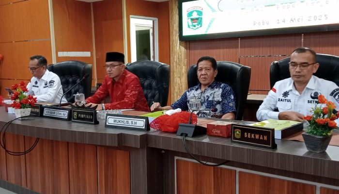 DPRD Kabupaten Solok Bahas Ranperda RTRW 2025–2045, Fokus pada Pemerataan dan Perlindungan Lingkungan