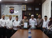 Polres Solok Polda Sumbar Lanjutkan Kerjasama dengan Baznas Kabupaten Solok
