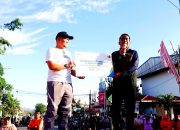 Peluncuran Program BPJS Ketenagakerjaan untuk Pekerja Rentan Meriahkan Car Free Day Solok