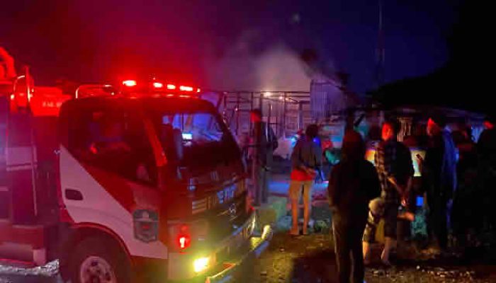 Kantor PTPN IV Nusantara Ludes Terbakar, Kerugian Capai 150 Juta Rupiah
