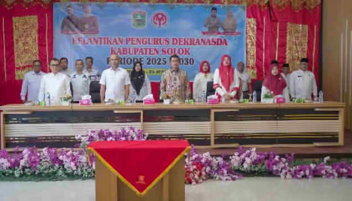 Pelantikan Pengurus Dekranasda Kabupaten Solok Periode 2025-2030: Dorong Inovasi dan Pengembangan Kerajinan Lokal