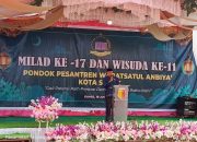 Kasi PD Pontren Kemenag Kota Solok Hadiri Milad ke-17 dan Wisuda ke-11 Ponpes Warasatul Anbiya