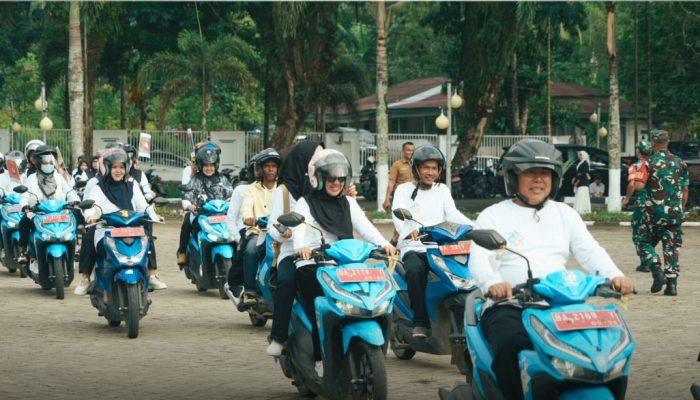 Kirab Bangga Kencana Meriahkan Harganas ke-32 di Solok Selatan, Dorong Penurunan Stunting
