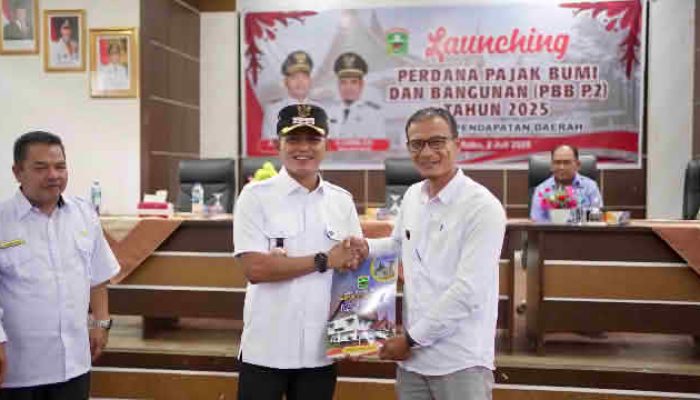 Bupati Solok Resmikan Launching Perdana Pembayaran PBB P2 Tahun 2025