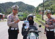 Sat Lantas Polres Solok Sosialisasikan Operasi Patuh Singgalang 2025