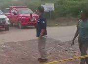 Pemkab Dharmasraya Tegas Tolak Pembukaan Portal di Simpang PT BRM untuk Cegah Kerusakan Jalan akibat Kendaraan ODOL