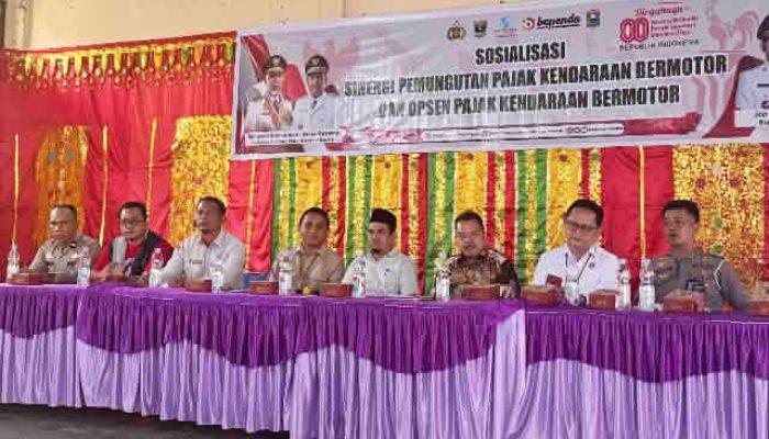 Sosialisasi Sinergi Pemungutan Pajak Kendaraan Bermotor Digelar di Kecamatan X Koto Diatas